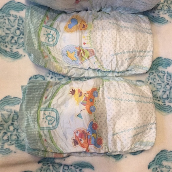 Pampers Other 4 Diapers Size 4 Pampers Babydry Sesame Street Poshmark